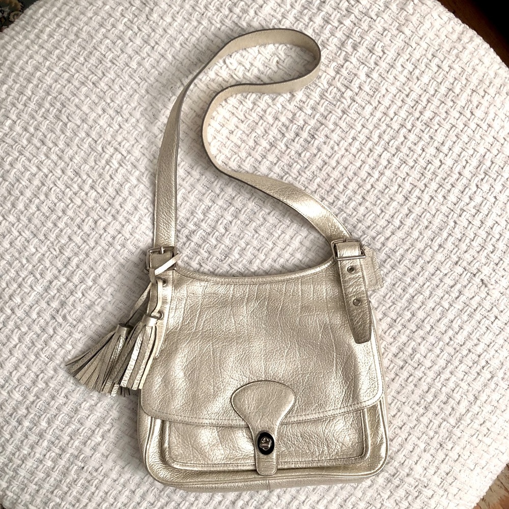 Coach Legacy Collection- Metallic Crossbody